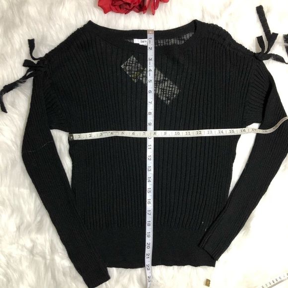 Bar III Ribbed Drawstring sweater - Picture 4 of 4